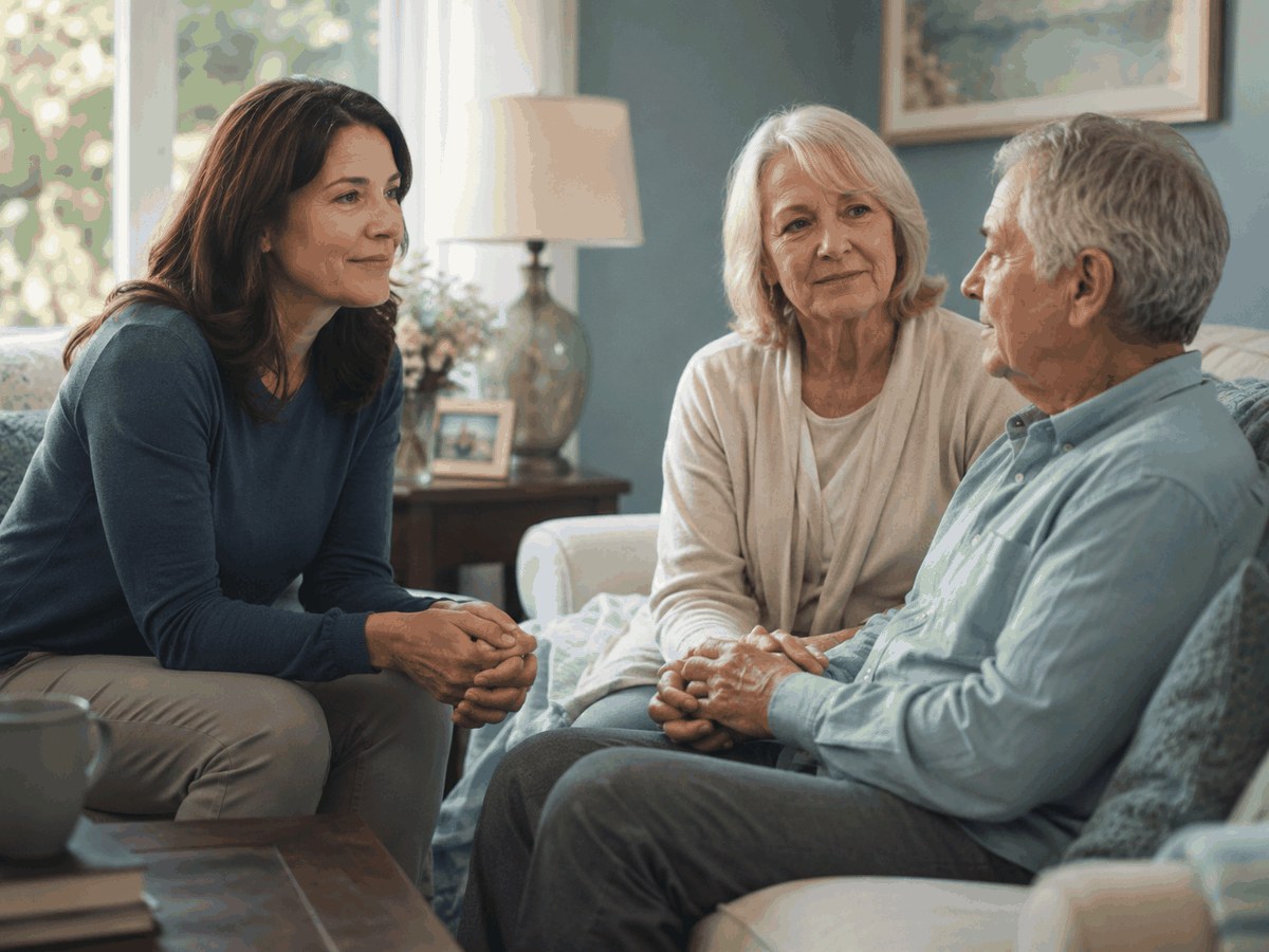 Scope-aware support for families navigating aid in dying