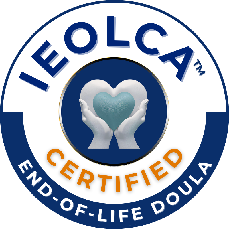 IEOLCA Certified End-of-Life Doula badge