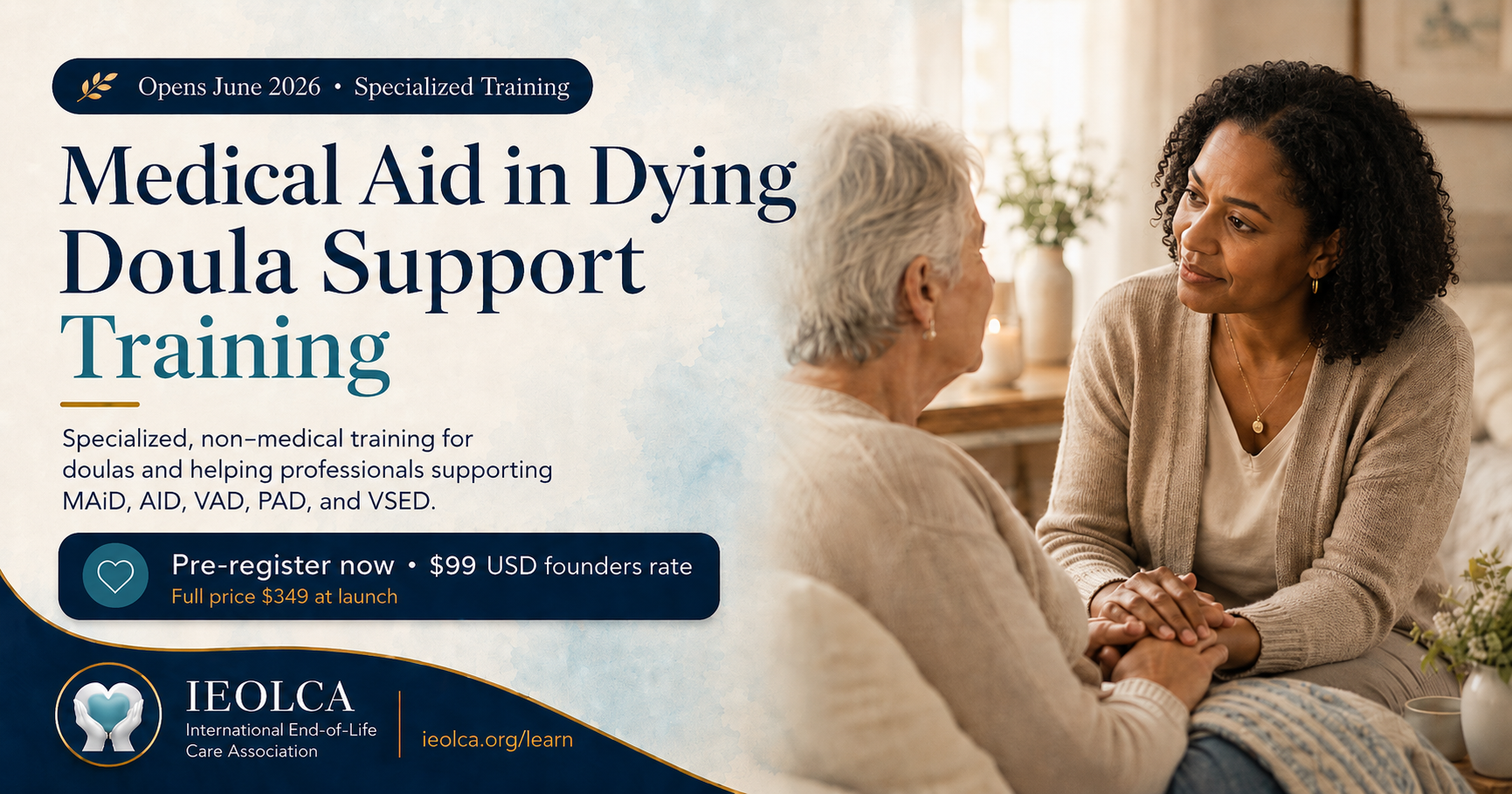 MAiD Doula Training | Medical Aid in Dying Support | IEOLCA
