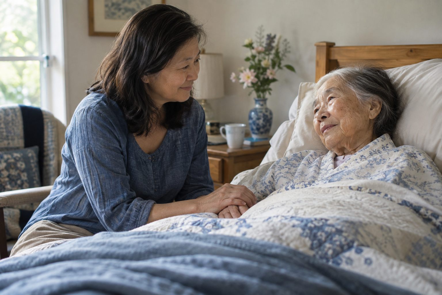 Compassionate bedside presence during the foundations phase of end-of-life doula training